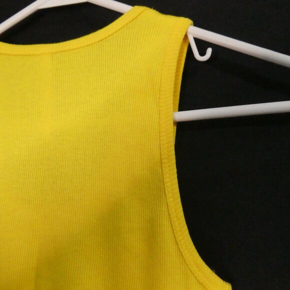 EXIST | small | Ribbed Yellow MIAMI tank Top | NWOT - Picture 11 of 14